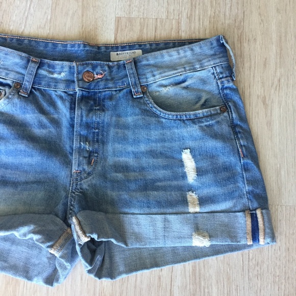 hm denim shorts